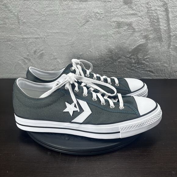 Converse “Star Player 76” Men's Size 11 Gray Low Top Lace Up Casual Sneakers - Picture 1 of 10